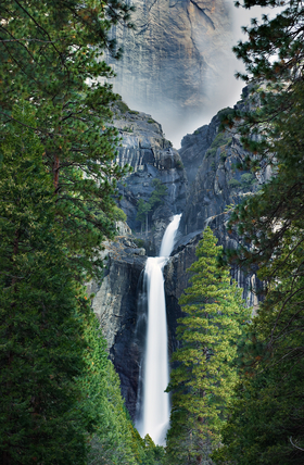 Yosemite Falls by Peter Adams.