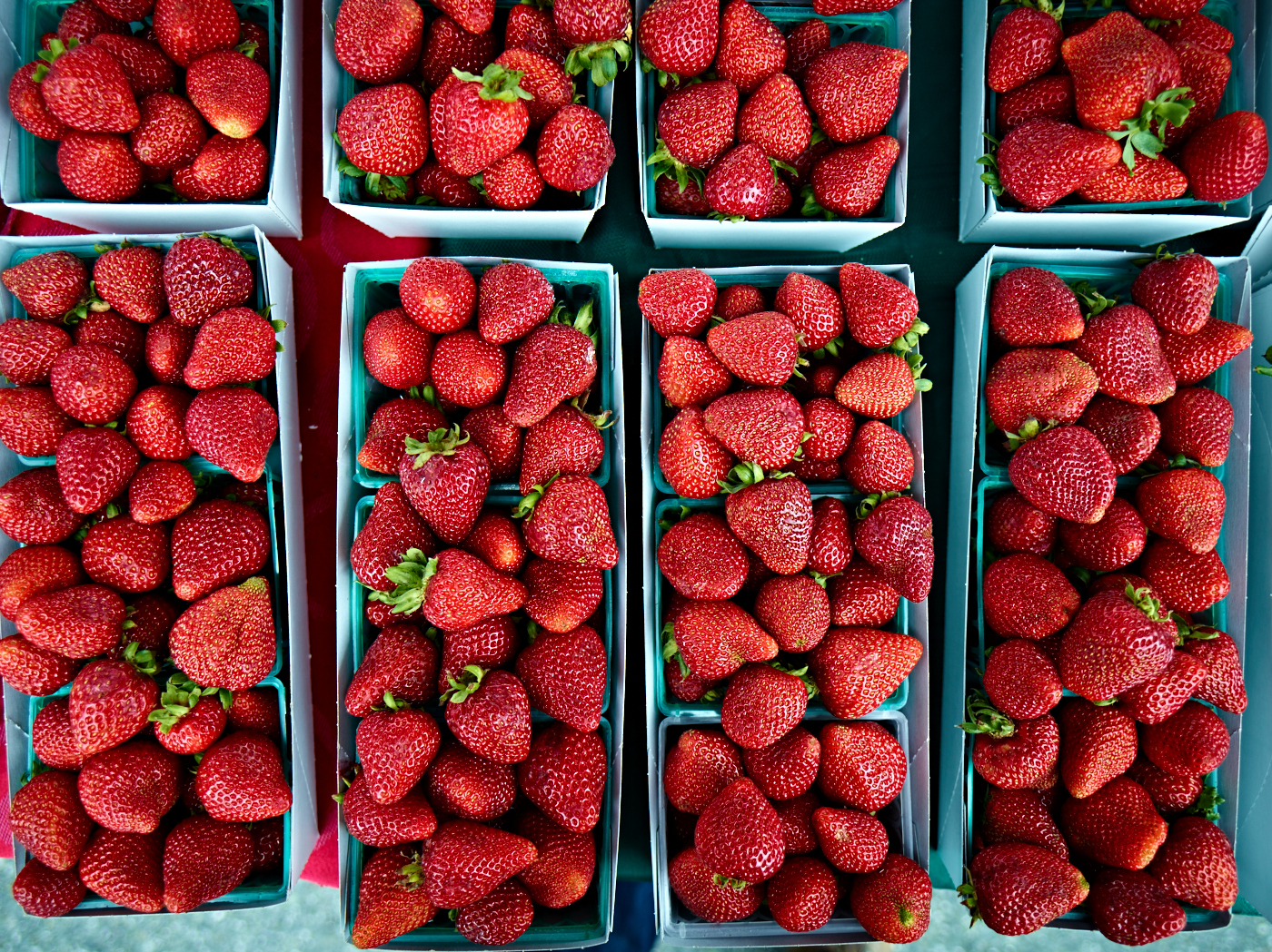 Strawberries by Peter Adams.
