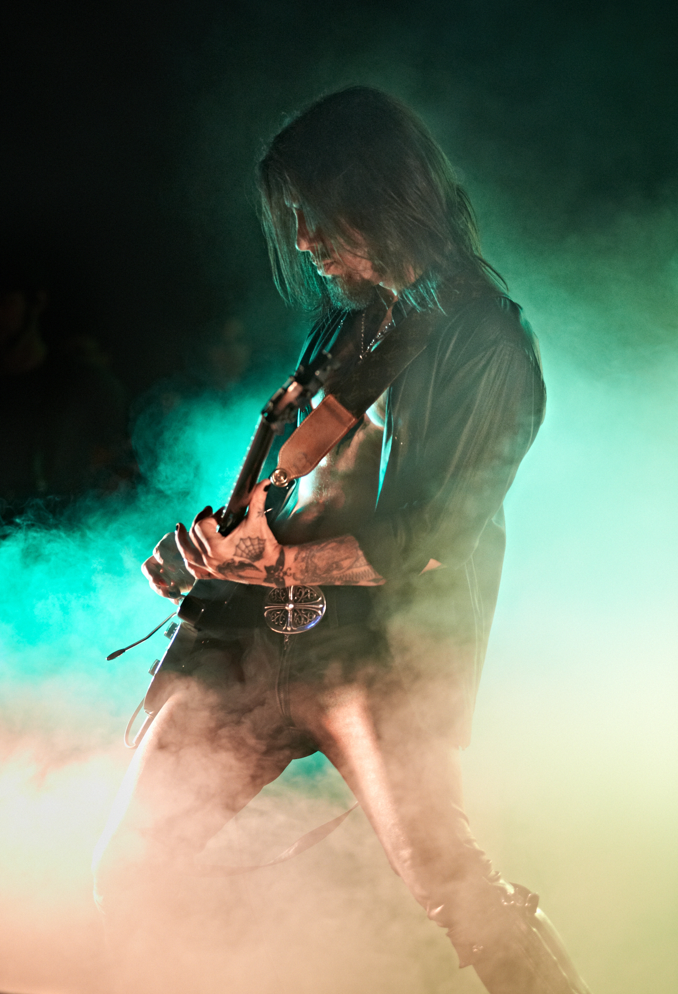 Dave Navarro of Jane's Addiction by Peter Adams.