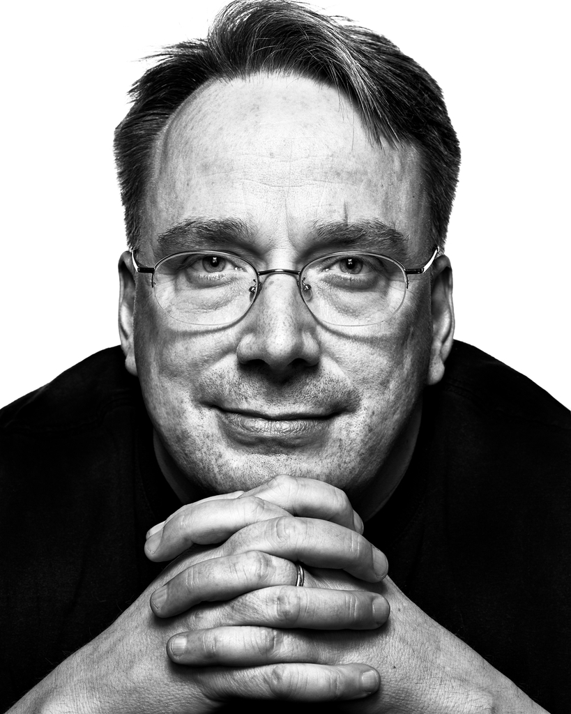 Linus Torvalds by Peter Adams. 