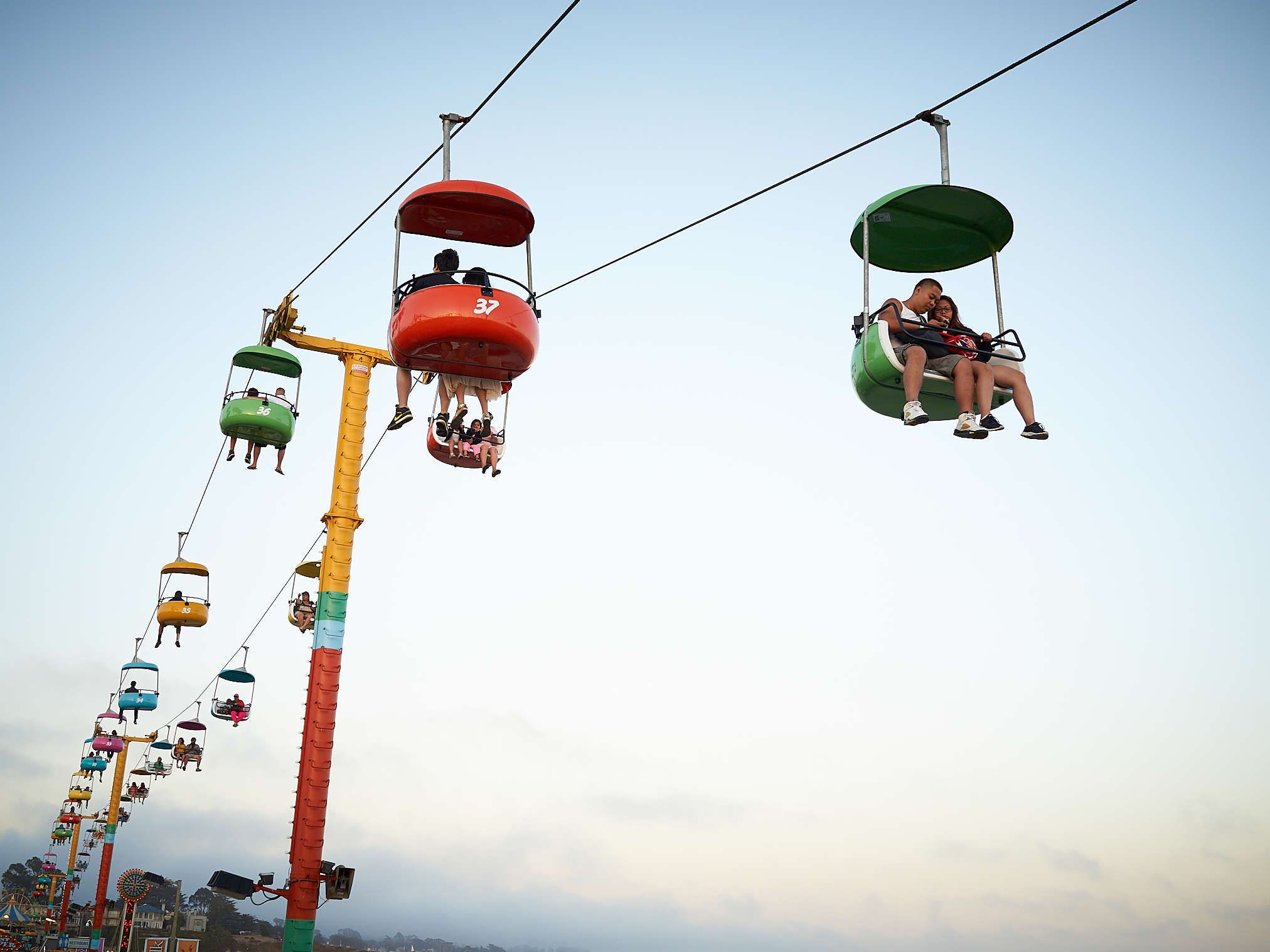 Along The Skyway by Peter Adams.