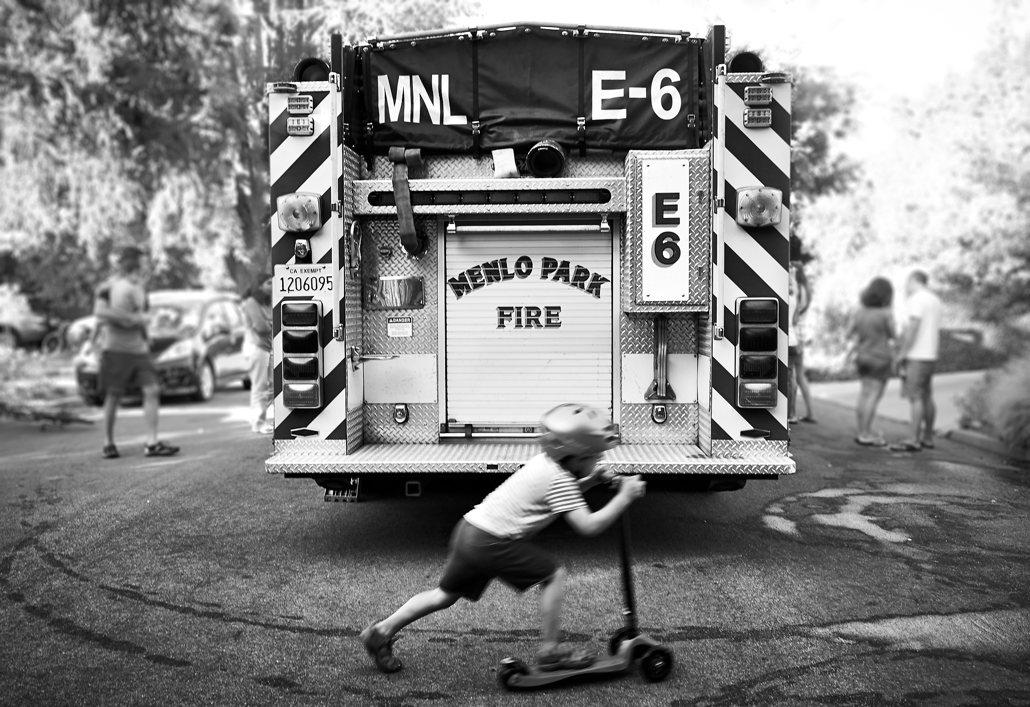 Fire Engine E-6 by Peter Adams.