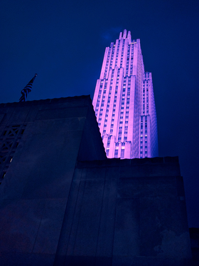 Rockefeller Center Lights by Peter Adams.