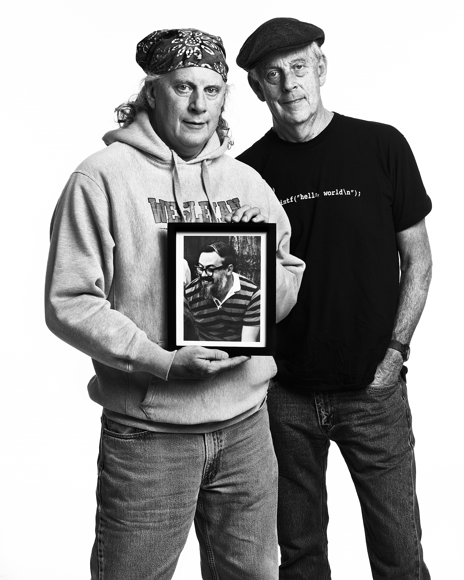 Bill and John Ritchie by Peter Adams.