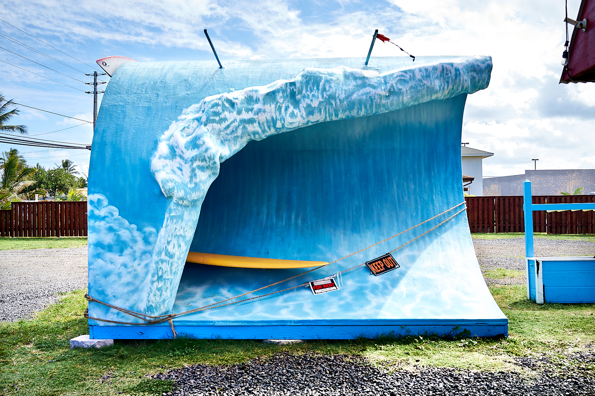 Big Wave Keep Out by Peter Adams.