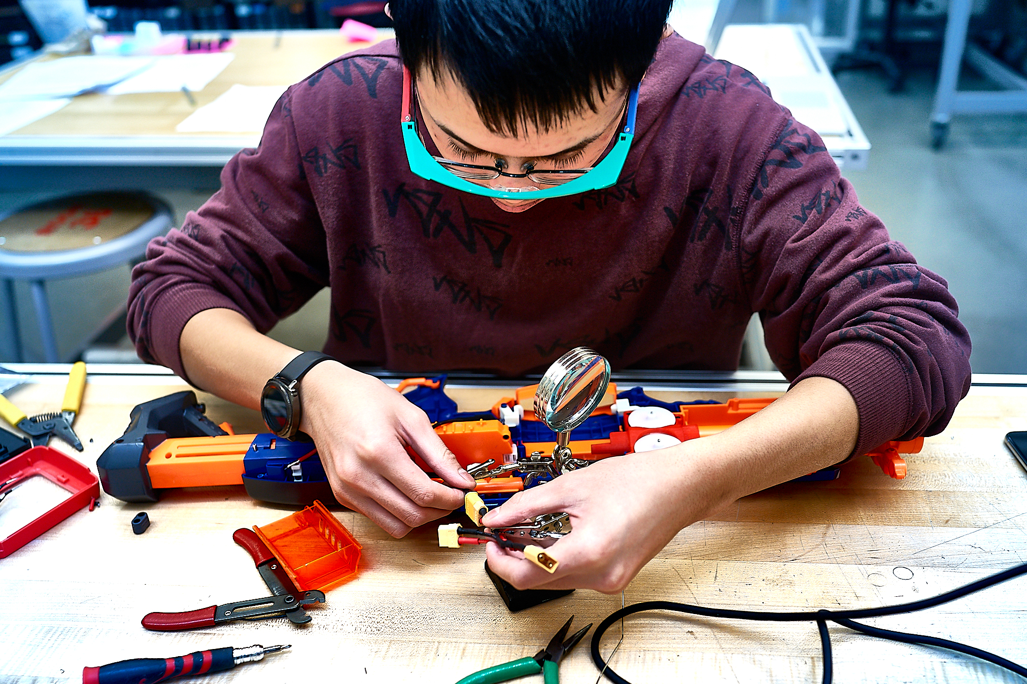 TreeHacks Hackathon by Peter Adams.