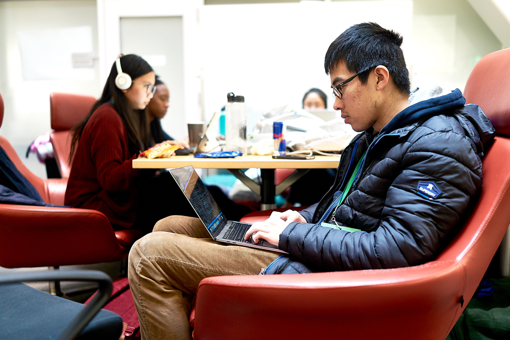 TreeHacks Hackathon by Peter Adams. 