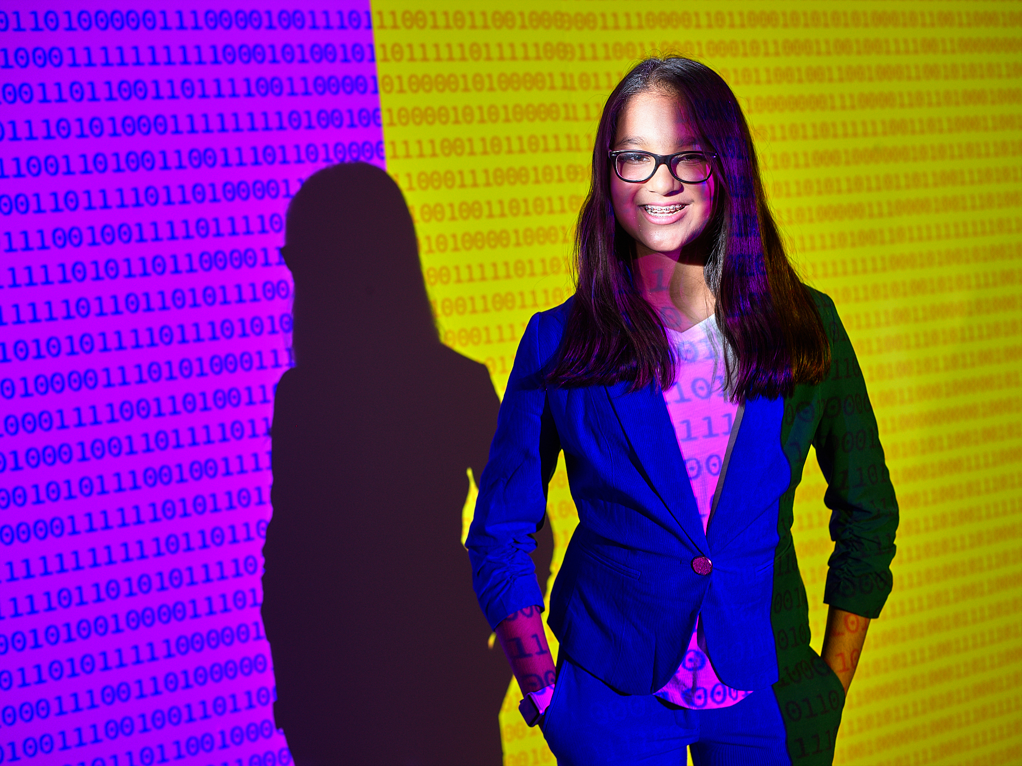 Samaira Mehta by Peter Adams. 