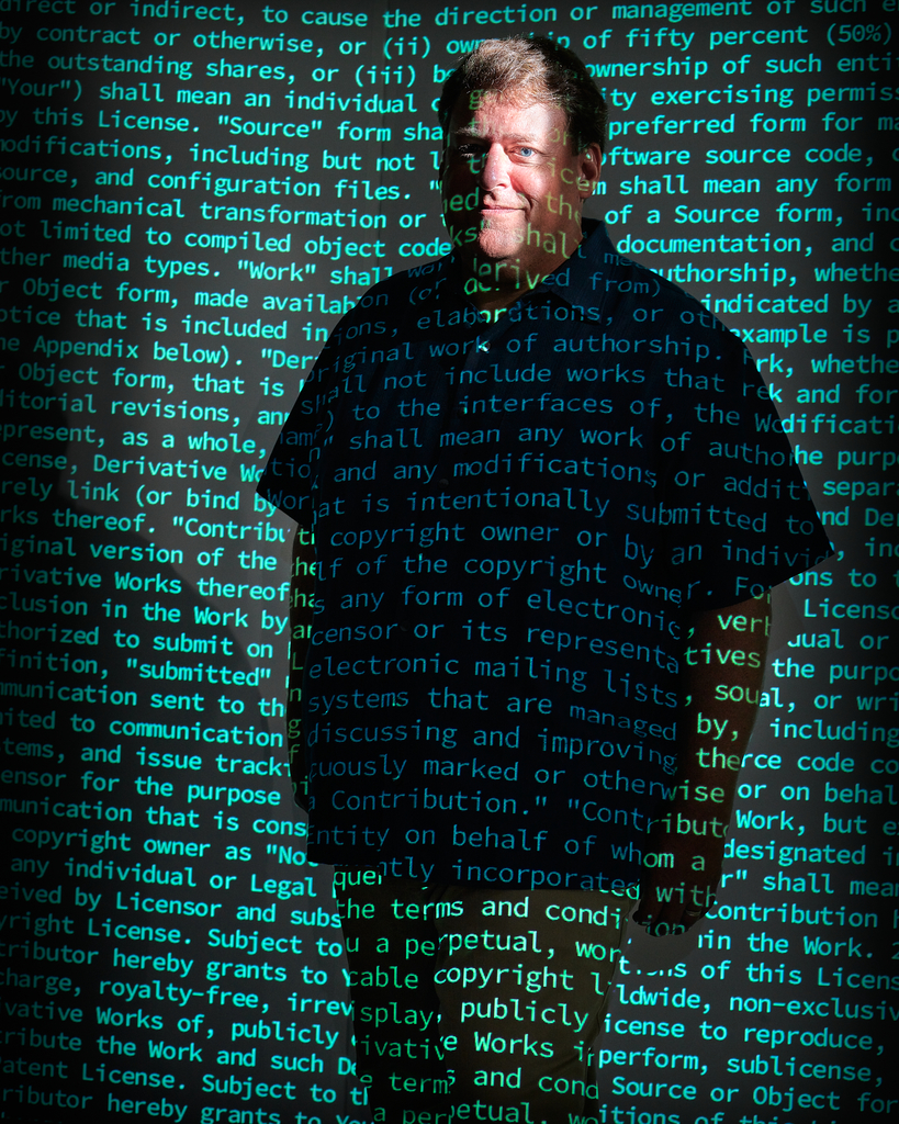 Roy Fielding by Peter Adams. 