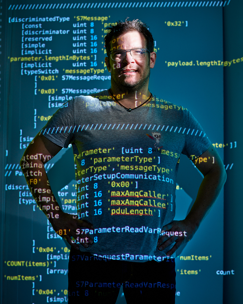 Christofer Dutz by Peter Adams. 