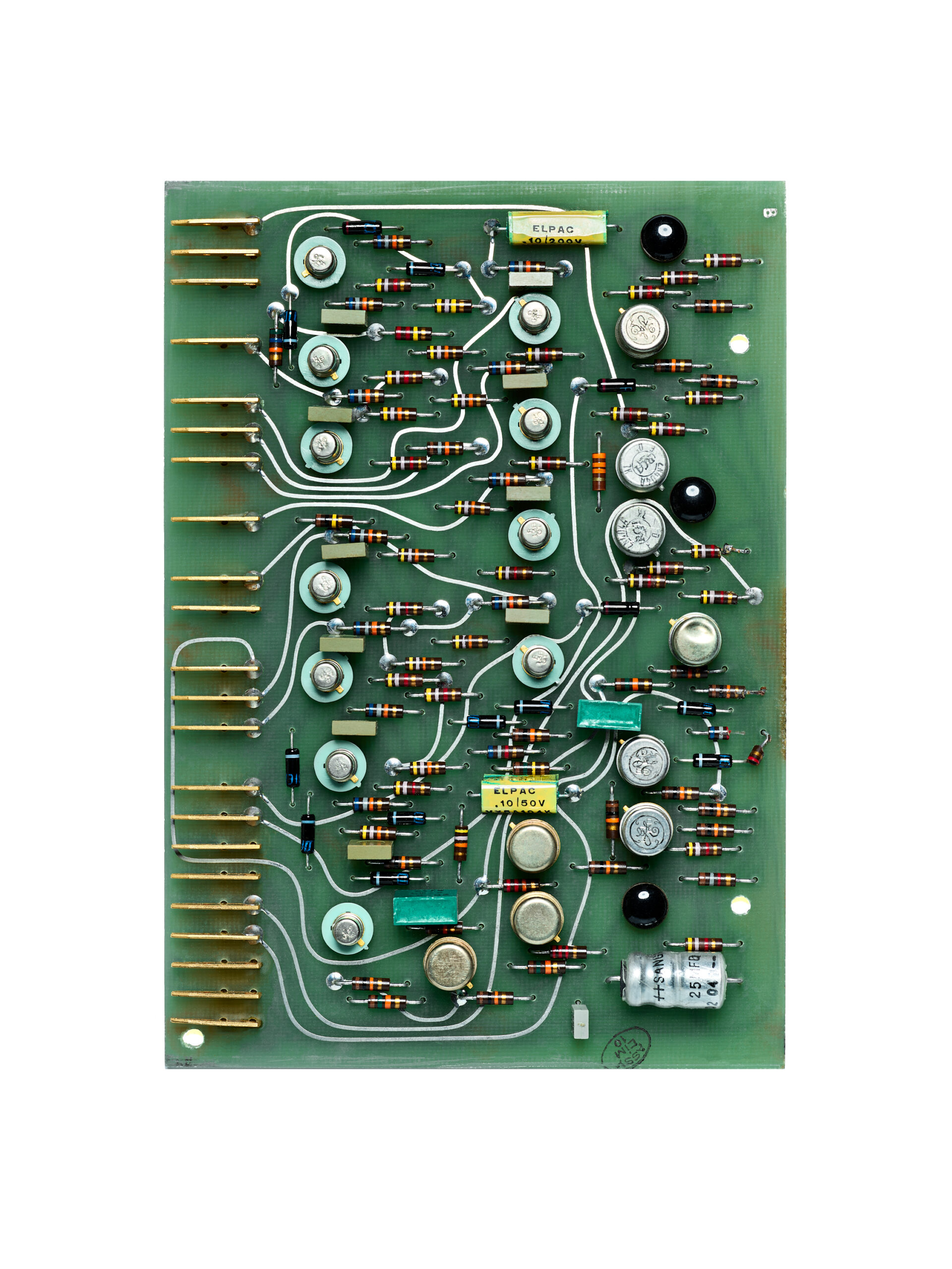Circuit Board. circuit board, computer, computing, vintage computing.
