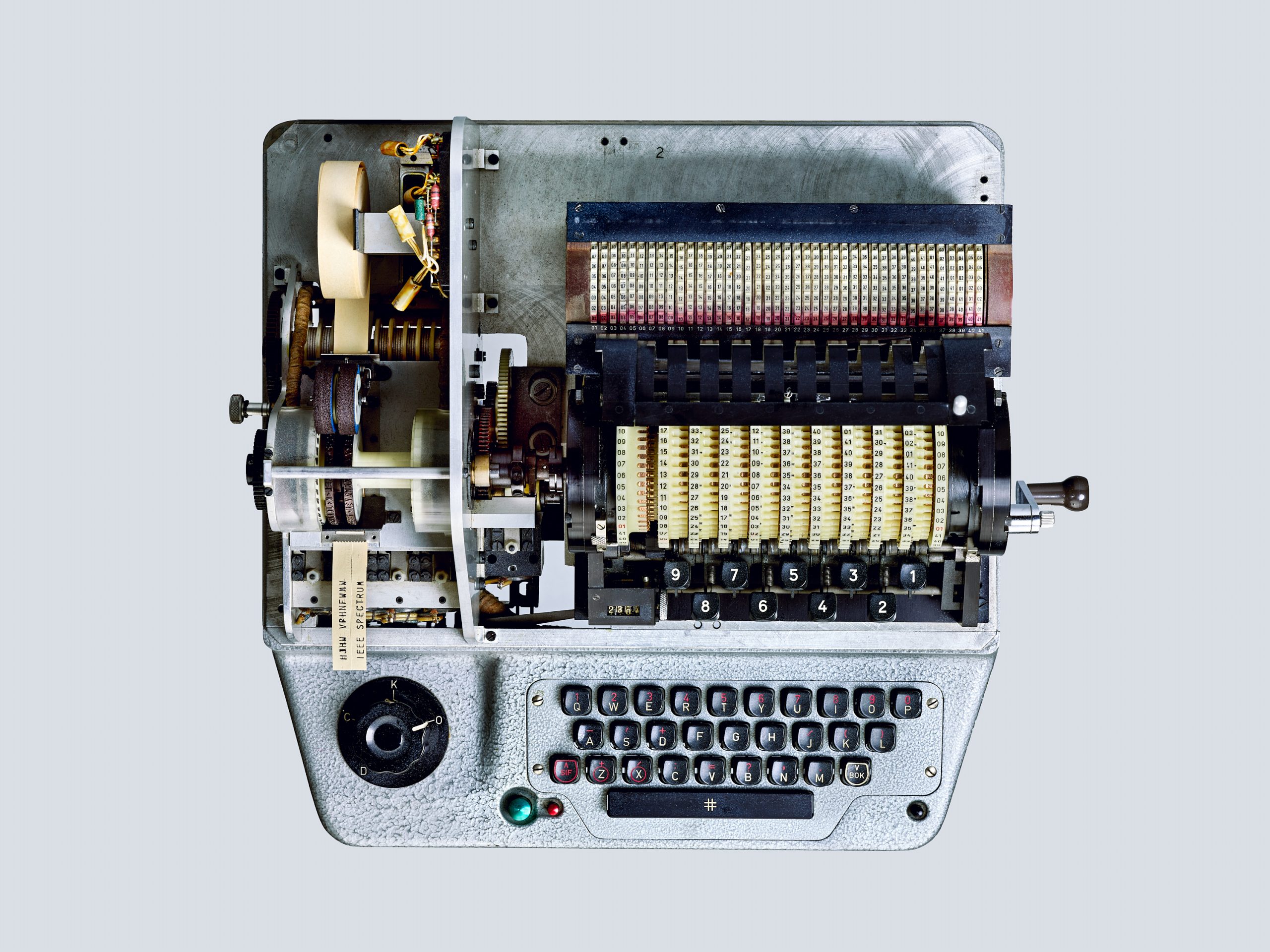 Crypto AG HX-63 Cipher Machine. CIA, cipher machine, cold war, electromechanical, encryption, encryption machines, tech history.