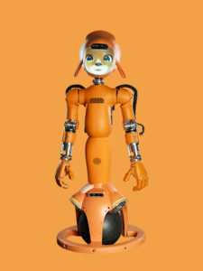 Mirokaï. humanoid, robot.