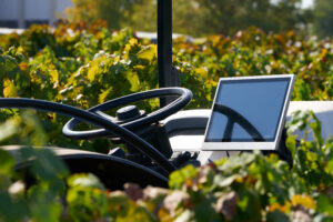 Monarch Electric Tractor. agriculture, agtech, crops, farm, robot, robotics, autonomous vehical, vinyard.