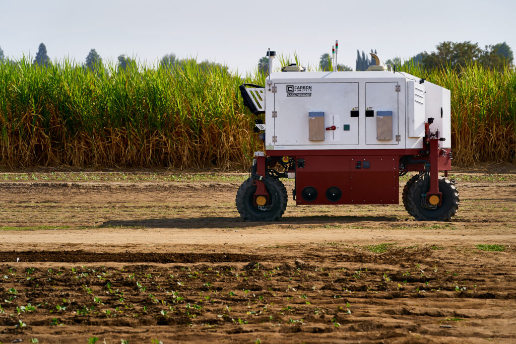 Carbon Robotics Laserweeder Robot. agriculture, agtech, crops, farm, robot, robotics.