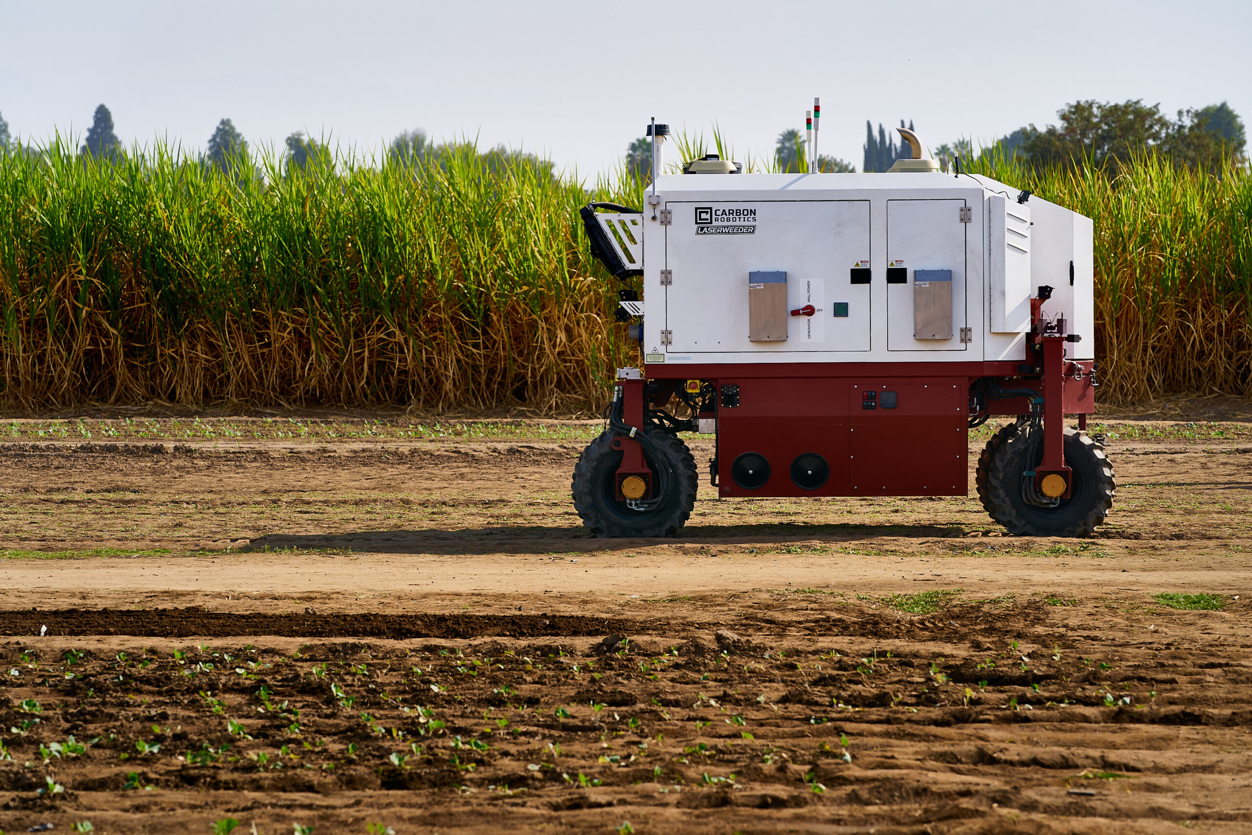 Carbon Robotics Laserweeder Robot. agriculture, agtech, crops, farm, robot, robotics.