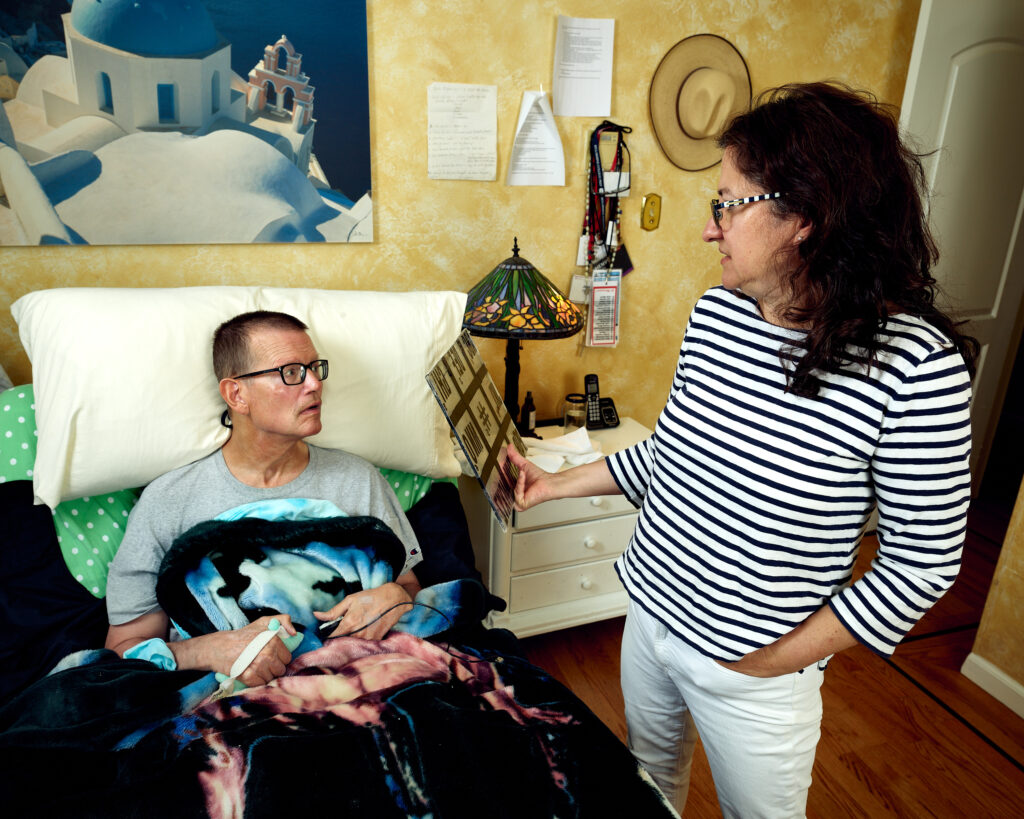 Communicating With Jane. Stretch RE1, caregiver, disability, research, robot, robotics.