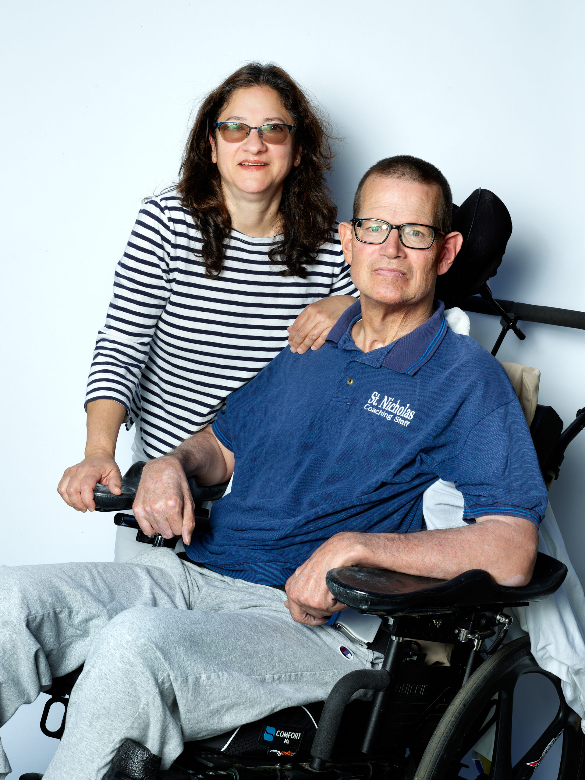 Henry and Jane Evans. Stretch RE1, caregiver, disability, research, robot, robotics.