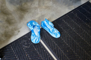 Slippers. hackathon, silicon valley, tech, tech culture.