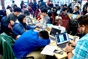TreeHacks Hackathon. hackathon, silicon valley, tech, computer programming, tech culture.