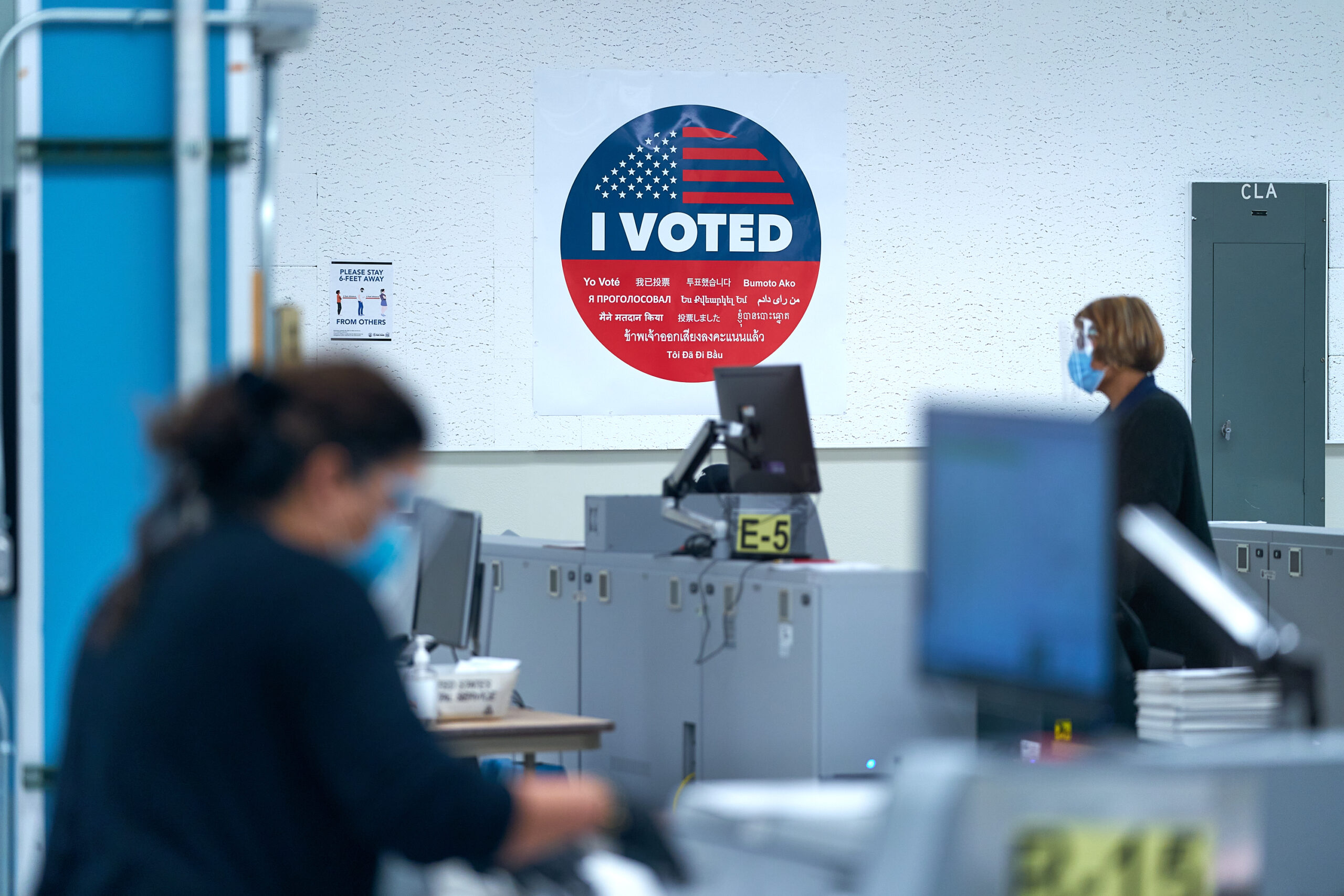 Los Angeles County Vote Tally. 2020 Presidential Election, election, election 2020, election security, elections, politics, vote, vote tally, voting.
