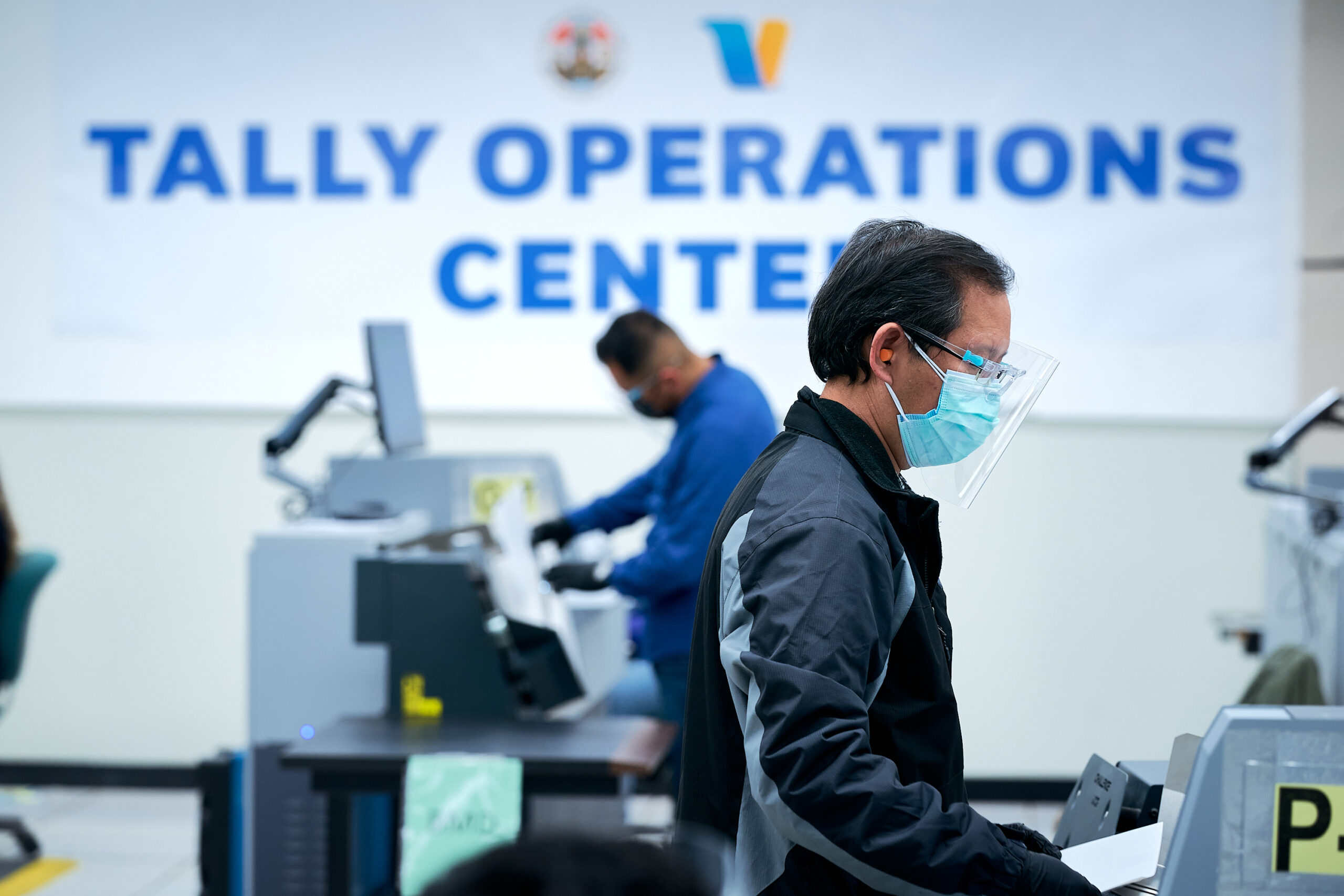 Los Angeles County Vote Tally. 2020 Presidential Election, election, election 2020, election security, elections, politics, vote, vote tally, voting.